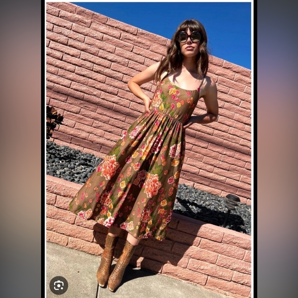 Novella Royale Rust Primrose Cecile Dress